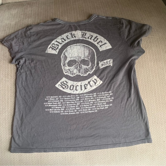 Black Label Society 06-07 tour tee. Xl - Picture 2 of 5